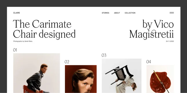 The Carimate Chair Designed